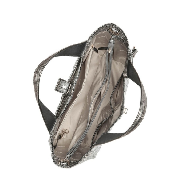 ๐๐ค BRAHMIN Steel SMALL CARLA Handbag & ADY WALLET ๐ค๐ - Picture 6 of 17